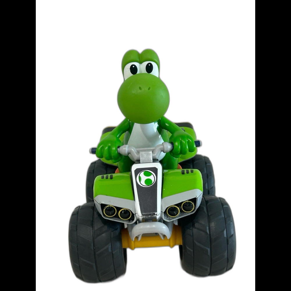 Mario Quad Kids Color Green Yellow Cart Yosi Quad Toy Only No Remote